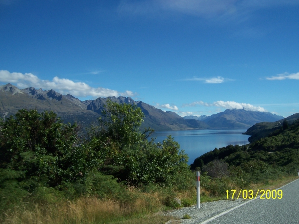 Zdjęcie z Nowej Zelandii - W drodze do Glenorchy...