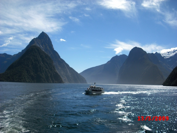 Zdjęcie z Nowej Zelandii - Fiord Milford Sound