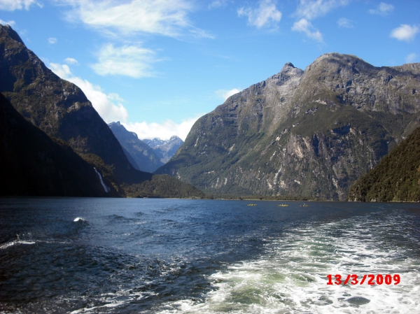 Zdjęcie z Nowej Zelandii - Rejs po Milford Sound