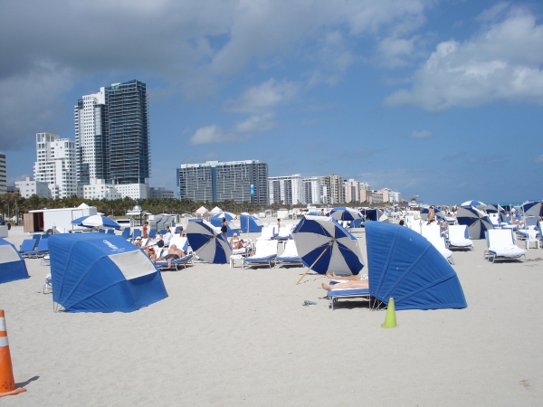 Zdjęcie ze Stanów Zjednoczonych - plaża w Miami