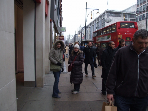 Zdjęcie z Wielkiej Brytanii - Oxford Street