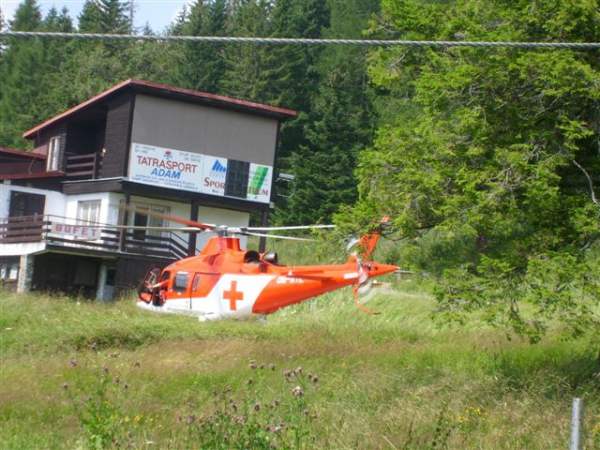Zdjęcie ze Słowacji - helikopter TANAP-u 