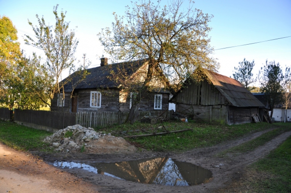 Zdjęcie z Polski - wiejskie chaty - Podlasie