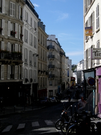 Zdjęcie z Francji - Uliczki na Montmartre
