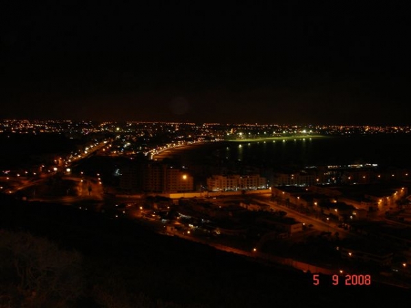 Zdjęcie z Maroka - Panorama Agadiru nocą