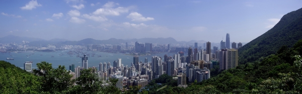 Zdjęcie z Chińskiej Republiki Ludowej -  Hongkong from the hill