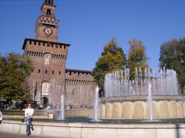 Zdjęcie z Włoch - Castello Sforzesco