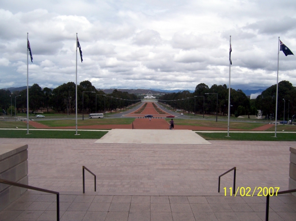 Zdjęcie z Australii - Widok na Parlament....