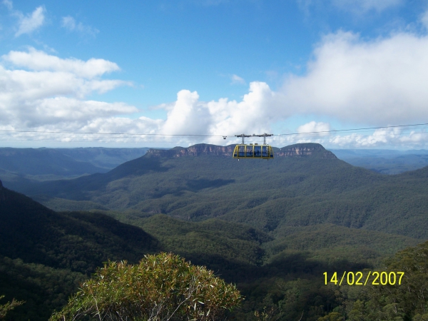 Zdjęcie z Australii - Panorama Blue Mountains..