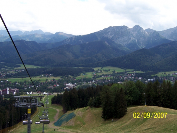 Zdjęcie z Polski - Widok na Giewont 