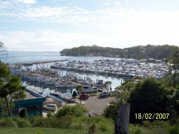 Zdjęcie z Australii - Marina w Nelson Bay