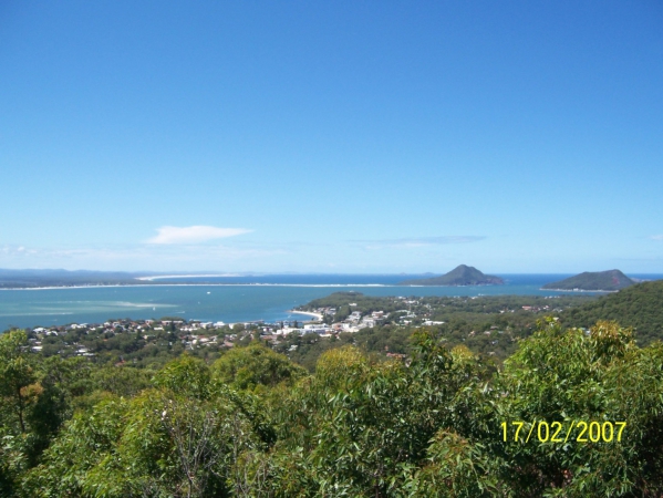 Zdjęcie z Australii - Panorama Nelson Bay...