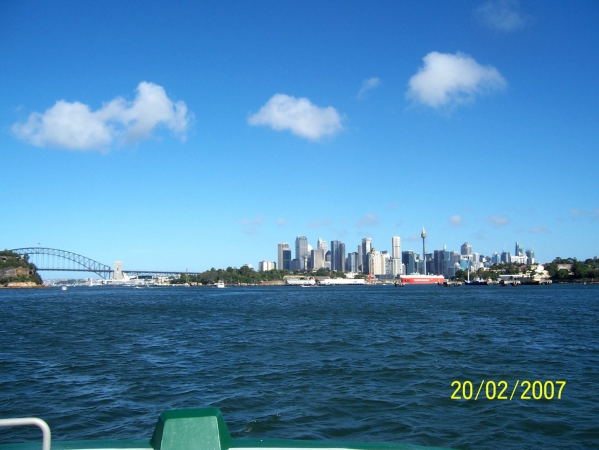 Zdjęcie z Australii - Widok na City i Harbour..