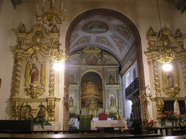 Zdjęcie z Portugalii - ołtarz w Igreja Matriz