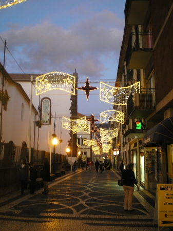 Zdjęcie z Portugalii - Funchal nocą