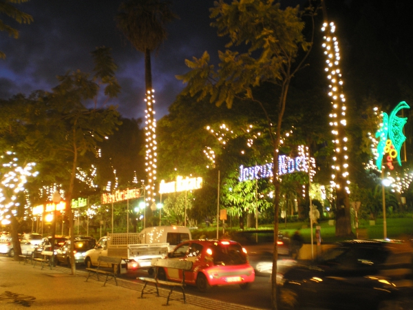 Zdjęcie z Portugalii - Funchal nocą