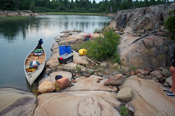 Zdjęcie z Kanady - Biwak k/ Portażu Big Rock