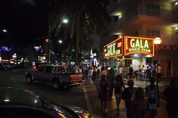 Zdjęcie z Hiszpanii - Lloret de Mar nocą