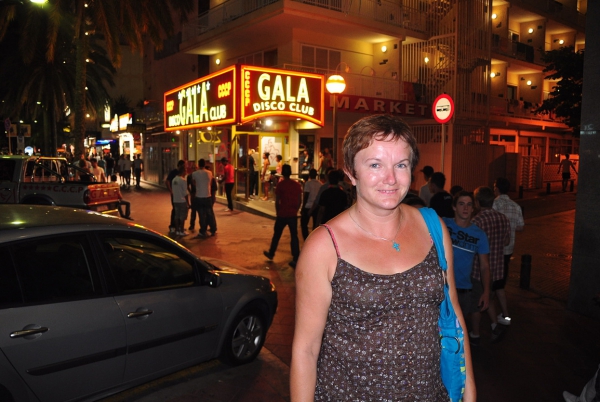 Zdjęcie z Hiszpanii - Lloret de Mar nocą