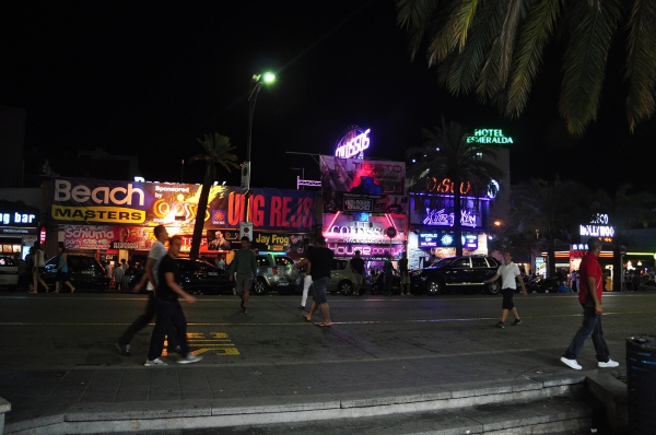 Zdjęcie z Hiszpanii - Lloret de Mar nocą