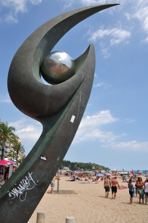 Zdjęcie z Hiszpanii - główna plaża 