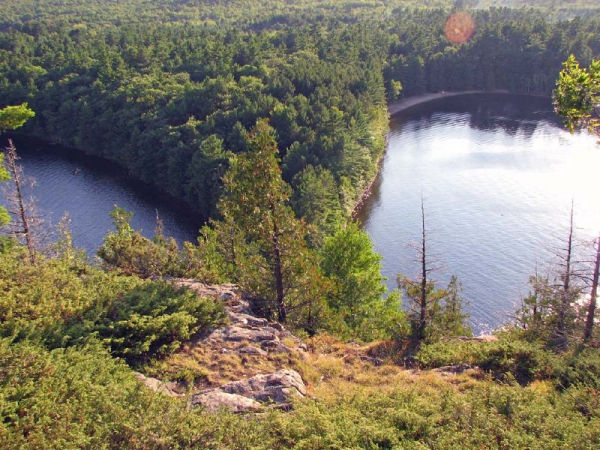 Zdjęcie z Kanady - Widok ze skały Bon Echo