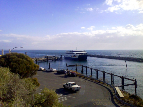 Zdjęcie z Australii - Prom z Kangaroo Island...