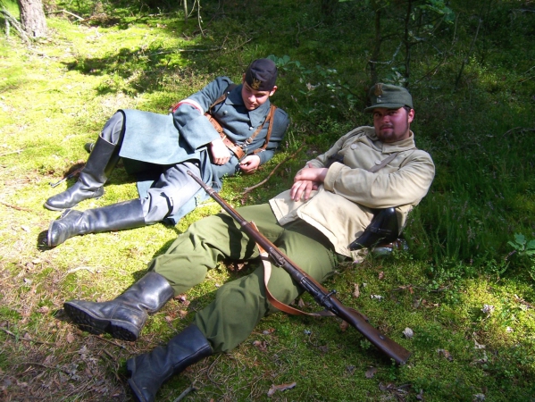 Zdjecie - Polska - Puszcza Kampinoska - Rekonstrukcja historyczna