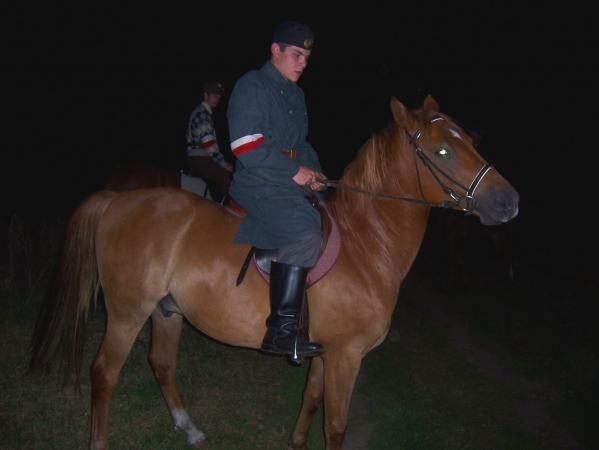 Zdjęcie z Polski - Konny zwiad