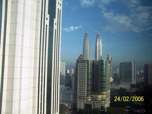 Zdjęcie z Malezji - Hotelowa panorama KL
