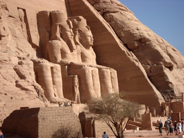 Zdjęcie z Egiptu - Abu Simbel.