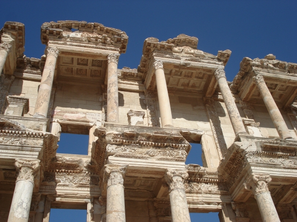 Zdjęcie z Turcji - Efez. Biblioteka Celsusa.