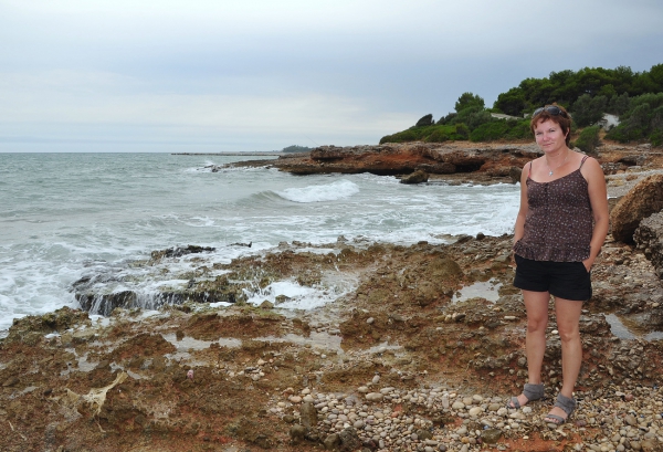Zdjęcie z Hiszpanii - plaża przed Alicante