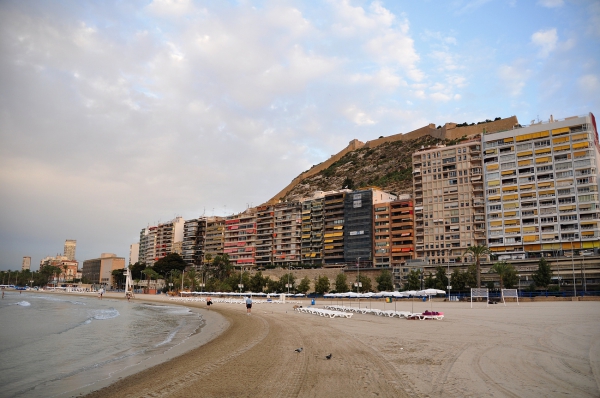 Zdjęcie z Hiszpanii - plaża w Alicante