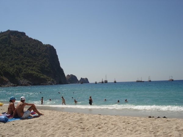 Zdjęcie z Turcji - Plaża Kleopatry.