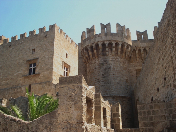 Zdjęcie z Grecji - Zamek w Rodos.