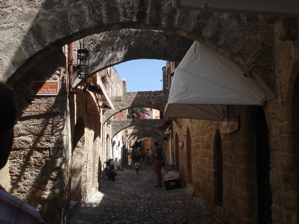 Zdjęcie z Grecji - Miasto Rodos.