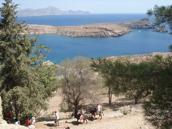 Zdjęcie z Grecji - Lindos.