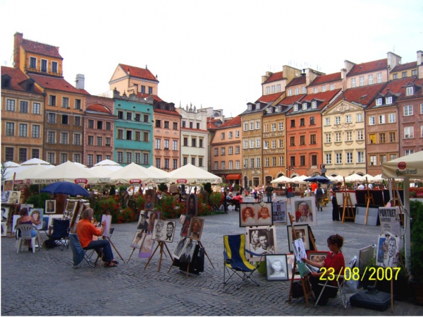Zdjęcie z Polski - Artysci na Rynku...