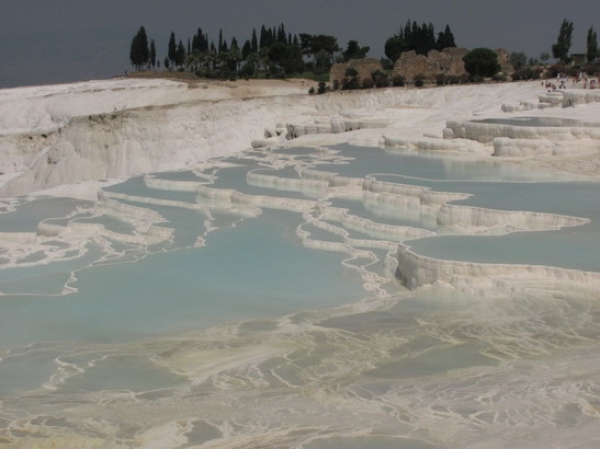 Zdjęcie z Turcji - Trawertyny Pamukkale.