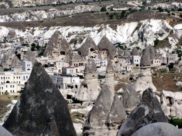 Zdjęcie z Turcji - Miasto Goreme.