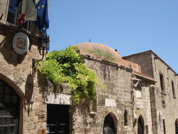 Zdjęcie z Grecji - Rodos. Stare miasto.