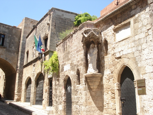 Zdjęcie z Grecji - Rodos. Stare miasto.