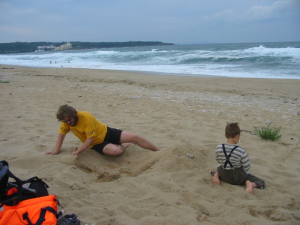 Zdjęcie z Bułgarii - Dzika plaża w Djuni.