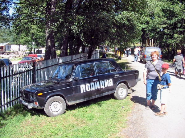 Zdjęcie z Bułgarii - Służby porządkowe.