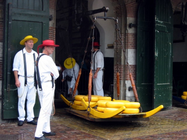 Zdjęcie z Holandii - Waga Miejska z Alkmaar.