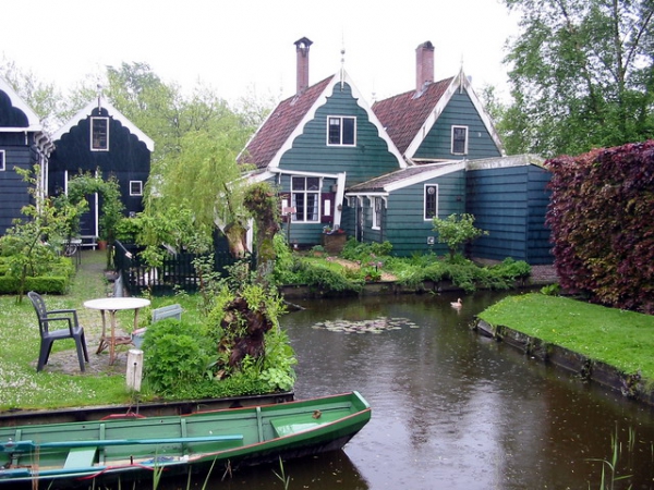 Zdjęcie z Holandii - Skansen Zaanse Schans.