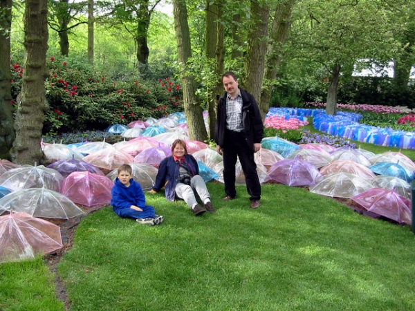 Zdjęcie z Holandii - Ogród Keukenhof.