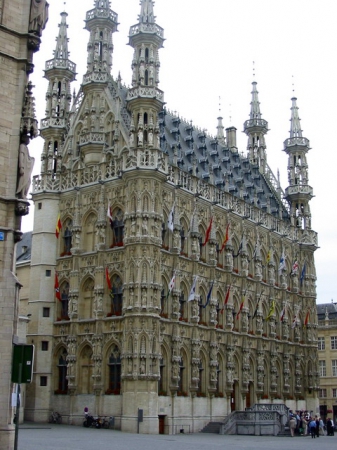 Zdjęcie z Belgii - Leuven - Ratusz.