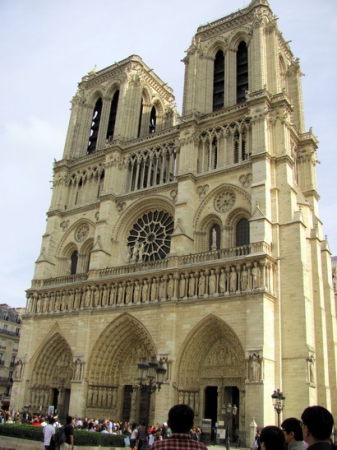Zdjęcie z Francji - Notre-Dame a Paris.